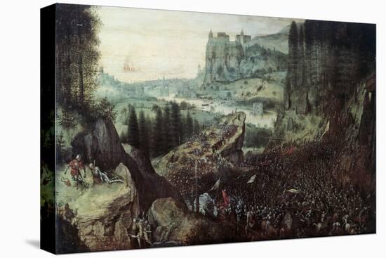 The Suicide of Saul-Pieter Bruegel the Elder-Stretched Canvas