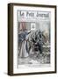 The Suicide of Signor Rosano, Italian Minister of Finance, Naples, 1903-null-Framed Giclee Print