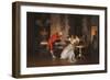 The Suitor (Oil on Canvas)-Francesco Beda-Framed Giclee Print