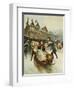 The Suitor's Sleighride-Alonso Perez-Framed Premium Giclee Print