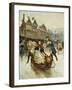 The Suitor's Sleighride-Alonso Perez-Framed Giclee Print