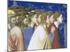 The Suitors' Prayer Before the Rods,, Detail-Giotto di Bondone-Mounted Giclee Print