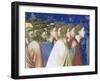 The Suitors' Prayer Before the Rods,, Detail-Giotto di Bondone-Framed Giclee Print