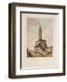 The Sukharev Tower in Moscow, 1840S-Philippe Benoist-Framed Giclee Print