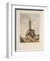 The Sukharev Tower in Moscow, 1840S-Philippe Benoist-Framed Giclee Print