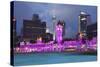 The Sultan Abdul Samad Building at Night, Kuala Lumpur, Malaysia, Southeast Asia, Asia-Stuart Black-Stretched Canvas