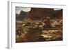 The Sultan and His Camp by the Enchanted Lake, 1888-Albert Goodwin-Framed Giclee Print