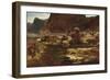 The Sultan and His Camp by the Enchanted Lake, 1888-Albert Goodwin-Framed Giclee Print