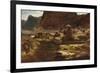 The Sultan and His Camp by the Enchanted Lake, 1888-Albert Goodwin-Framed Giclee Print