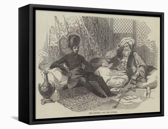 The Sultan and His Vizier-null-Framed Stretched Canvas