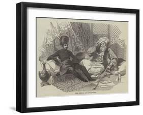 The Sultan and His Vizier-null-Framed Giclee Print