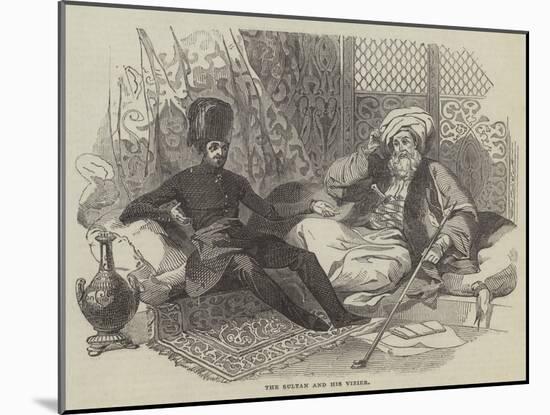 The Sultan and His Vizier-null-Mounted Giclee Print