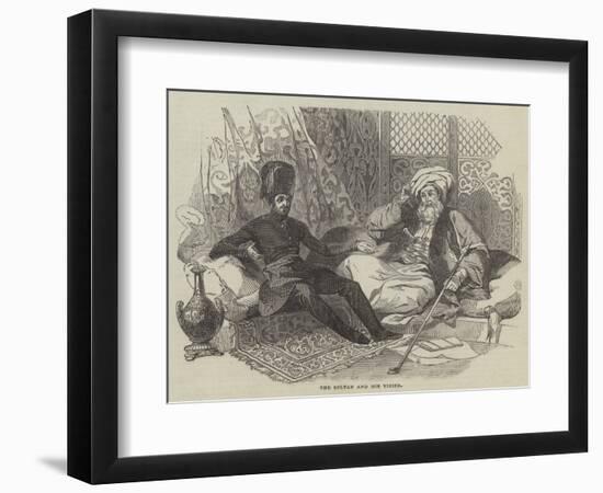 The Sultan and His Vizier-null-Framed Giclee Print