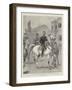 The Sultan at Home, Abdul Hamid Riding in the Park of Yildiz Palace-John Charlton-Framed Giclee Print
