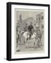 The Sultan at Home, Abdul Hamid Riding in the Park of Yildiz Palace-John Charlton-Framed Giclee Print