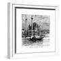 The Sultan at the Mosque of St Sophia, Constantinople, Turkey, 19th Century-null-Framed Giclee Print