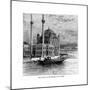 The Sultan at the Mosque of St Sophia, Constantinople, Turkey, 19th Century-null-Mounted Giclee Print