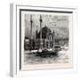 The Sultan at the Mosque of St. Sophia. Hagia Sophia-null-Framed Giclee Print