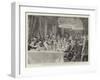 The Sultan Entertaining Guests at Dinner in the Yildiz Palace-Joseph Nash-Framed Giclee Print