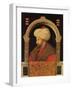 The Sultan Mehmet II (1432-81) 1480-Gentile Bellini-Framed Giclee Print