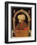 The Sultan Mehmet II (1432-81) 1480-Gentile Bellini-Framed Premium Giclee Print