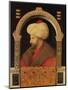 The Sultan Mehmet II (1432-81) 1480-Gentile Bellini-Mounted Premium Giclee Print