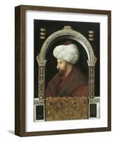 The Sultan Mehmet II-Gentile Bellini-Framed Art Print