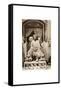 The Sultan of Foumban on His Throne, Cameroon, c.1910-null-Framed Stretched Canvas