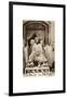 The Sultan of Foumban on His Throne, Cameroon, c.1910-null-Framed Giclee Print