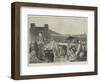 The Sultan of Morocco's Return to Mequinez from His Pilgrimage to Muley Edris-Gabriel Nicolet-Framed Giclee Print