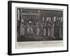 The Sultan of Turkey Giving an Audience to the British Ambassador a Hundred Years Ago-null-Framed Giclee Print
