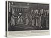 The Sultan of Turkey Giving an Audience to the British Ambassador a Hundred Years Ago-null-Stretched Canvas