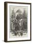 The Sultan Proceeding to Mosque, at Constantinople-null-Framed Giclee Print