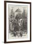 The Sultan Proceeding to Mosque, at Constantinople-null-Framed Giclee Print