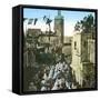 The Sultan's Cavalry Going to the Mosque, Tangier (Morocco), Circa 1885-Leon, Levy et Fils-Framed Stretched Canvas