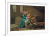 The Sultan's Favorite, 18th Century-Etienne Jeaurat-Framed Giclee Print