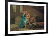 The Sultan's Favorite, 18th Century-Etienne Jeaurat-Framed Giclee Print