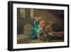 The Sultan's Favorite, 18th Century-Etienne Jeaurat-Framed Giclee Print