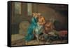 The Sultan's Favorite, 18th Century-Etienne Jeaurat-Framed Stretched Canvas