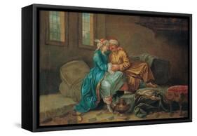 The Sultan's Favorite, 18th Century-Etienne Jeaurat-Framed Stretched Canvas