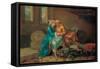 The Sultan's Favorite-Etienne Jeaurat-Framed Stretched Canvas