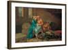 The Sultan's Favorite-Etienne Jeaurat-Framed Giclee Print