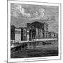The Sultan's Principal Palace, on the Bosphorus, Turkey, 19th Century-null-Mounted Giclee Print
