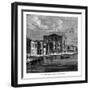 The Sultan's Principal Palace, on the Bosphorus, Turkey, 19th Century-null-Framed Giclee Print