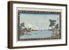 The Sumida River, 1830-1844-Keisai Eisen-Framed Giclee Print