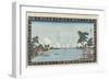 The Sumida River, 1830-1844-Keisai Eisen-Framed Giclee Print