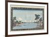 The Sumida River, 1830-1844-Keisai Eisen-Framed Giclee Print