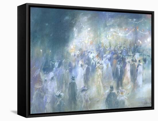 The Summer Bal-Lucien Frank-Framed Stretched Canvas