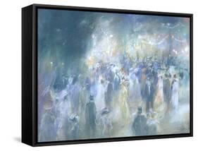 The Summer Bal-Lucien Frank-Framed Stretched Canvas