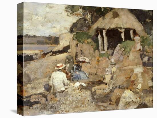 The Summer House, St. Mary's Isle, Kirkcudbright, 1886-Sir James Guthrie-Stretched Canvas